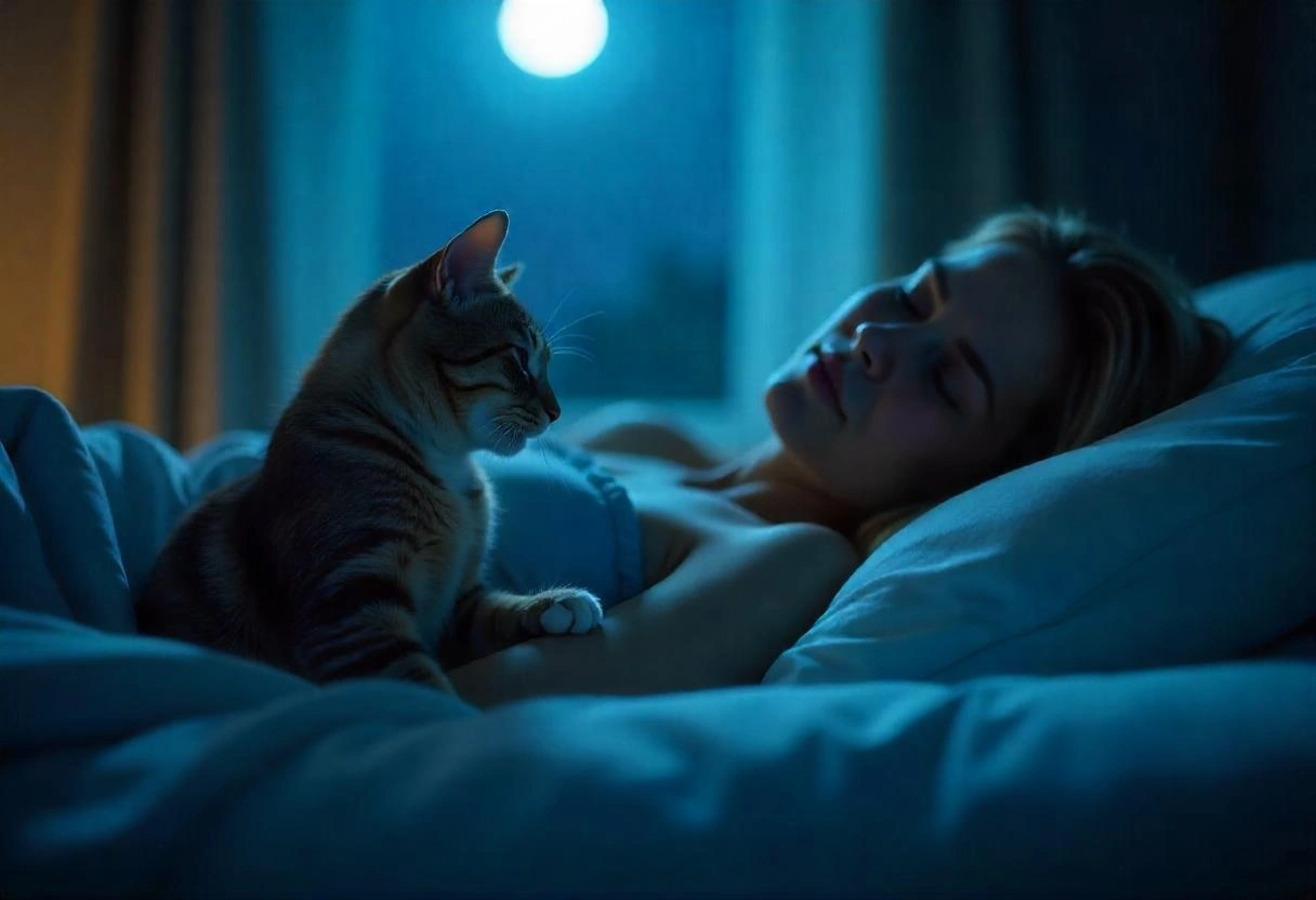  reducing disturbances like loud meowing and ensuring restful nights for cat and owner